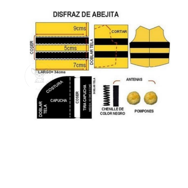 disfraz de abejita para perro dizoo mexicali